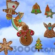 3D Christmas Cookies screenshot